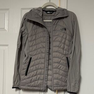 The North Face Taupe Quilted Jacket